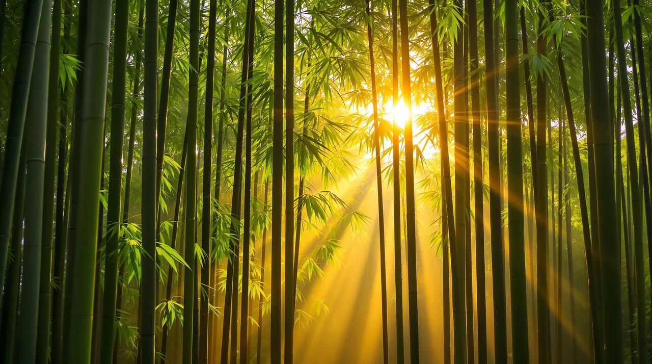 竹林晨练：蜀南竹海的秘境