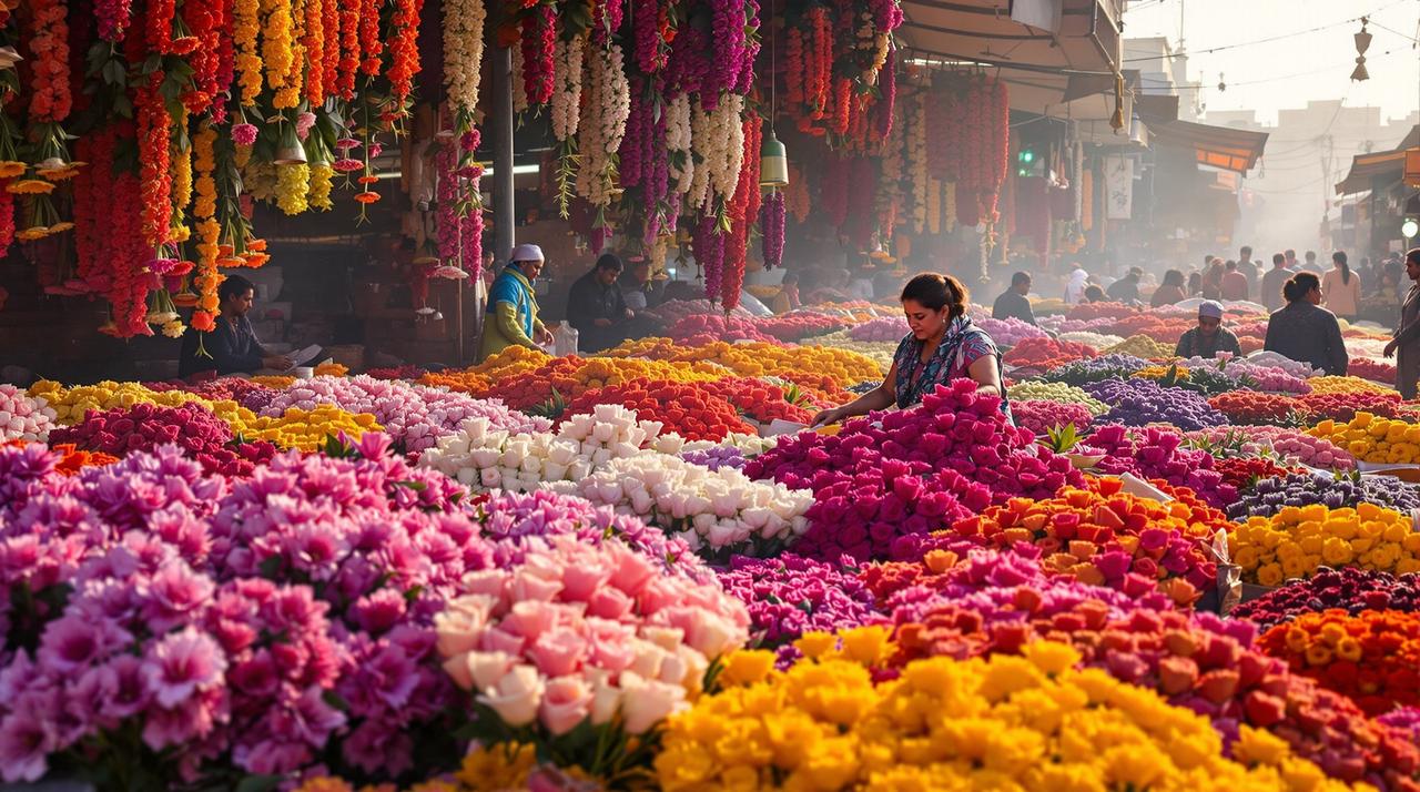 花市晨曦：昆明斗南的一千种颜色